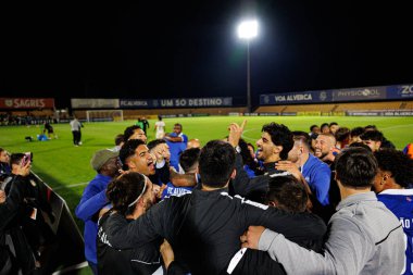 FC Alverca oyuncuları Liga Portekiz 2 maçında FC Alverca ve Portimonense SC (Maciej Rogowski)