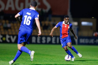 Brenner Lucas, Liga Portekiz 2 maçında FC Alverca ve Portimonense SC takımları arasında görüldü (Maciej Rogowski)