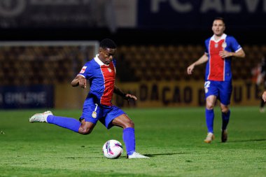 Brenner Lucas, Liga Portekiz 2 maçında FC Alverca ve Portimonense SC takımları arasında görüldü (Maciej Rogowski)