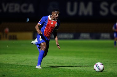 Brenner Lucas, Liga Portekiz 2 maçında FC Alverca ve Portimonense SC takımları arasında görüldü (Maciej Rogowski)