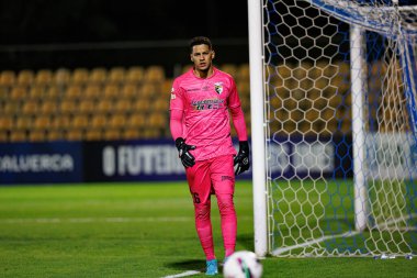 Maycon Cleiton, Liga Portekiz 2 maçında FC Alverca ve Portimonense SC (Maciej Rogowski) takımları arasında görüldü.)