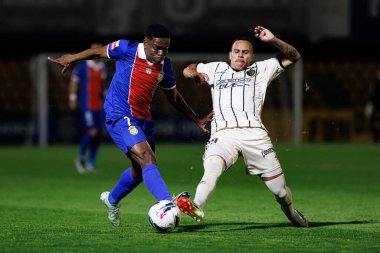 Brenner Lucas ve Ruan, Liga Portekiz 2 maçında FC Alverca ve Portimonense SC (Maciej Rogowski)