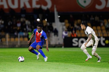 Brenner Lucas, Liga Portekiz 2 maçında FC Alverca ve Portimonense SC takımları arasında görüldü (Maciej Rogowski)