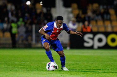 Brenner Lucas, Liga Portekiz 2 maçında FC Alverca ve Portimonense SC takımları arasında görüldü (Maciej Rogowski)