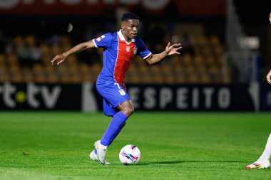 Brenner Lucas, Liga Portekiz 2 maçında FC Alverca ve Portimonense SC takımları arasında görüldü (Maciej Rogowski)