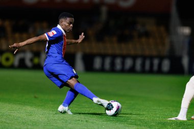 Brenner Lucas, Liga Portekiz 2 maçında FC Alverca ve Portimonense SC takımları arasında görüldü (Maciej Rogowski)