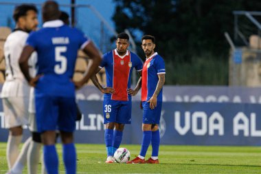 Tayland Lara ve Andrezinho, Liga Portekiz 2 maçında FC Alverca ve Portimonense SC (Maciej Rogowski)