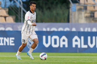 Diogo Ferreira, Liga Portekiz 2 maçında FC Alverca ve Portimonense SC takımları arasında görüldü (Maciej Rogowski)