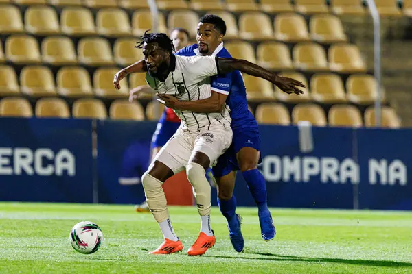 Kelechi Christian John ve Ageu Liga Portekiz 2 maçında FC Alverca ve Portimonense SC (Maciej Rogowski)