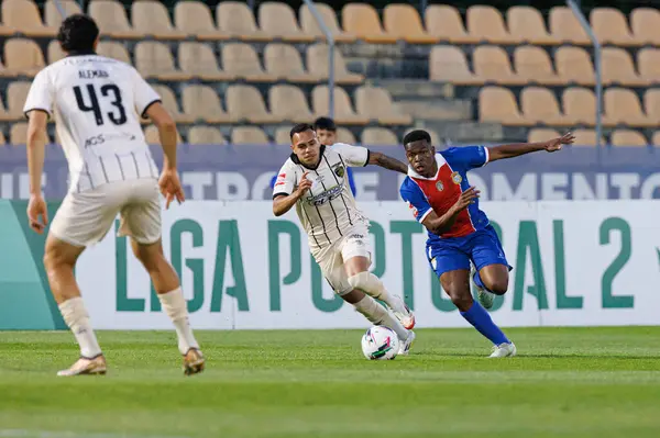 Ruan ve Brenner Lucas, Liga Portekiz 2 maçında FC Alverca ve Portimonense SC (Maciej Rogowski)