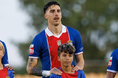 Anthony Carter, Liga Portekiz 2 maçında FC Alverca ve Portimonense SC takımları arasında görüldü (Maciej Rogowski)