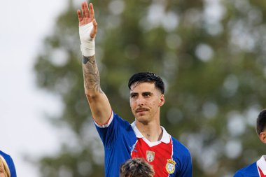 Anthony Carter, Liga Portekiz 2 maçında FC Alverca ve Portimonense SC takımları arasında görüldü (Maciej Rogowski)