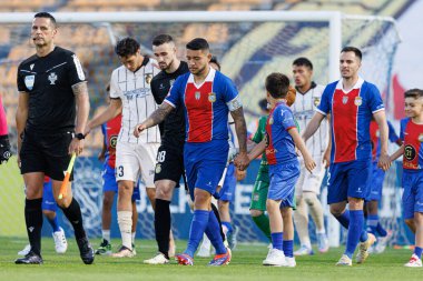 Alverca oyuncuları Liga Portekiz 2 maçında FC Alverca ve Portimonense SC (Maciej Rogowski)