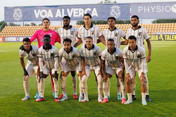 Portimonense oyuncuları Liga Portekiz 2 maçında FC Alverca ve Portimonense SC (Maciej Rogowski)