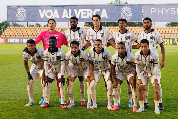 Portimonense oyuncuları Liga Portekiz 2 maçında FC Alverca ve Portimonense SC (Maciej Rogowski)