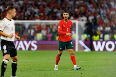  Cristiano Ronaldo, Almanya ve Portekiz milli takımları arasında oynanan 2025 UEFA Uluslar Ligi yarı final maçında görüldü (Maciej Rogowski)