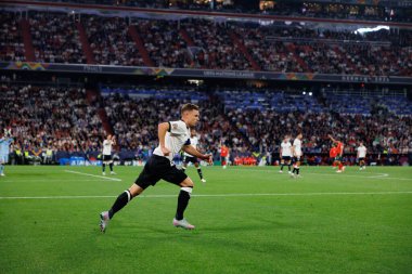 Joshua Kimmich, Almanya ve Portekiz milli takımları arasında oynanan 2025 UEFA Uluslar Ligi yarı final maçında görüldü (Maciej Rogowski)