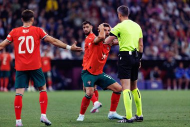 Ruben Neves, Almanya ve Portekiz milli takımları arasında oynanan 2025 UEFA Uluslar Ligi yarı final maçında görüldü (Maciej Rogowski)