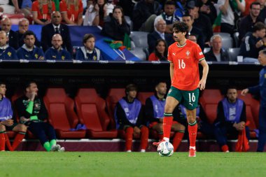 Francisco Trincao, Almanya ve Portekiz milli takımları arasında oynanan 2025 UEFA Uluslar Ligi yarı final maçında görüldü (Maciej Rogowski)