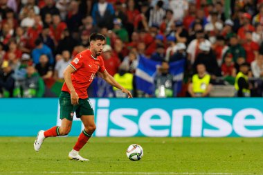 Goncalo Inacio, Almanya ve Portekiz milli takımları arasında oynanan 2025 UEFA Uluslar Ligi yarı final maçında görüldü (Maciej Rogowski)