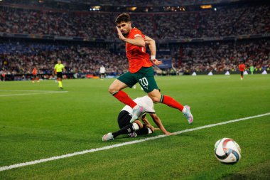 Pedro Neto, Almanya ve Portekiz milli takımları arasında oynanan 2025 UEFA Uluslar Ligi yarı final maçında görüldü (Maciej Rogowski)