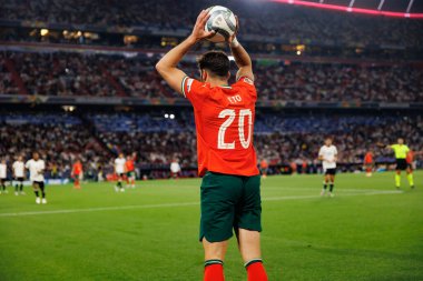 Pedro Neto, Almanya ve Portekiz milli takımları arasında oynanan 2025 UEFA Uluslar Ligi yarı final maçında görüldü (Maciej Rogowski)