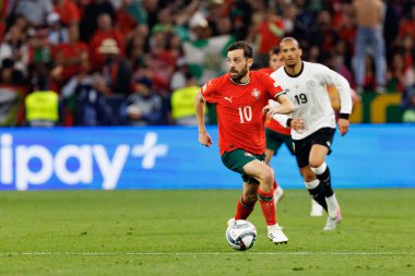 Almanya ve Portekiz milli takımları arasında oynanan 2025 UEFA Uluslar Ligi yarı final maçında Bernardo Silva görüldü (Maciej Rogowski)