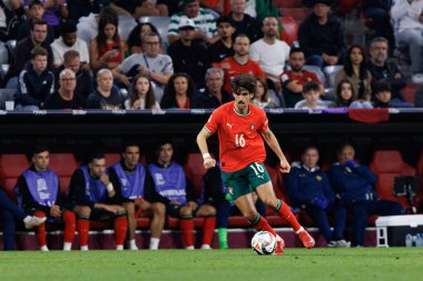 Francisco Trincao, Almanya ve Portekiz milli takımları arasında oynanan 2025 UEFA Uluslar Ligi yarı final maçında görüldü (Maciej Rogowski)
