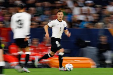 Joshua Kimmich, Almanya ve Portekiz milli takımları arasında oynanan 2025 UEFA Uluslar Ligi yarı final maçında görüldü (Maciej Rogowski)