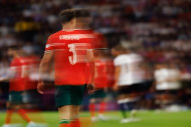 Ruben Dias, Almanya ve Portekiz milli takımları arasında oynanan 2025 UEFA Uluslar Ligi yarı final maçında görüldü (Maciej Rogowski)