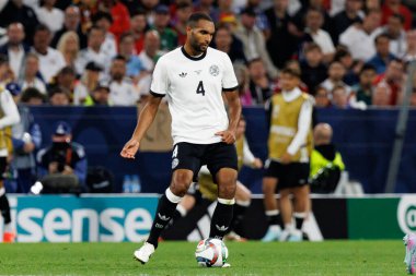 Jonathan Tah, Almanya ve Portekiz milli takımları arasında oynanan 2025 UEFA Uluslar Ligi yarı final maçında görüldü (Maciej Rogowski)