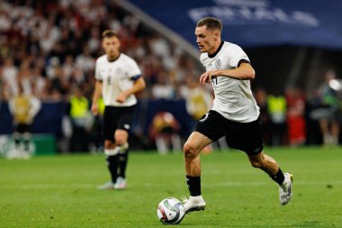 Florian Wirtz, Almanya ve Portekiz milli takımları arasında oynanan 2025 UEFA Uluslar Ligi yarı final maçında görüldü (Maciej Rogowski)