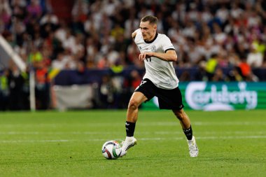 Florian Wirtz, Almanya ve Portekiz milli takımları arasında oynanan 2025 UEFA Uluslar Ligi yarı final maçında görüldü (Maciej Rogowski)