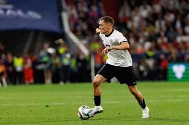 Florian Wirtz, Almanya ve Portekiz milli takımları arasında oynanan 2025 UEFA Uluslar Ligi yarı final maçında görüldü (Maciej Rogowski)