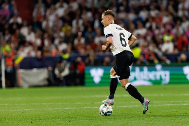 Joshua Kimmich, Almanya ve Portekiz milli takımları arasında oynanan 2025 UEFA Uluslar Ligi yarı final maçında görüldü (Maciej Rogowski)