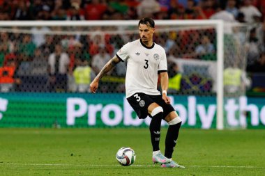 Robin Koch, Almanya ve Portekiz milli takımları arasında oynanan 2025 UEFA Uluslar Ligi yarı final maçında görüldü (Maciej Rogowski)