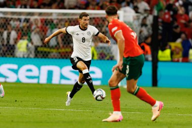 Leon Goretzka, Almanya ve Portekiz milli takımları arasında oynanan 2025 UEFA Uluslar Ligi yarı final maçında görüldü (Maciej Rogowski)