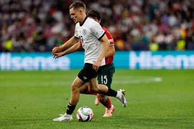 Florian Wirtz, Almanya ve Portekiz milli takımları arasında oynanan 2025 UEFA Uluslar Ligi yarı final maçında görüldü (Maciej Rogowski)