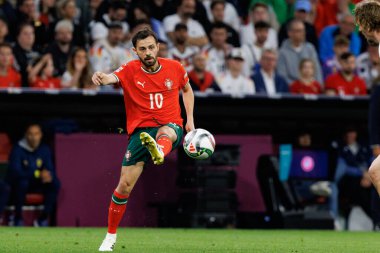 Almanya ve Portekiz milli takımları arasında oynanan 2025 UEFA Uluslar Ligi yarı final maçında Bernardo Silva görüldü (Maciej Rogowski)