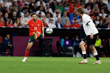 Almanya ve Portekiz milli takımları arasında oynanan 2025 UEFA Uluslar Ligi yarı final maçında Bernardo Silva görüldü (Maciej Rogowski)