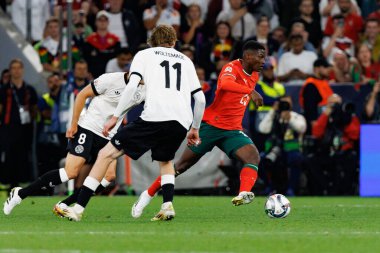 Nuno Mendes, Almanya ve Portekiz milli takımları arasında oynanan 2025 UEFA Uluslar Ligi yarı final maçında görüldü (Maciej Rogowski)