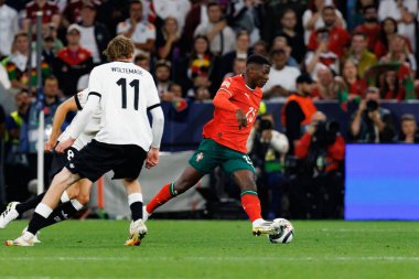 Nuno Mendes, Almanya ve Portekiz milli takımları arasında oynanan 2025 UEFA Uluslar Ligi yarı final maçında görüldü (Maciej Rogowski)