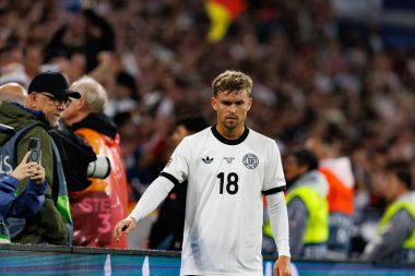 Maximilian Mittelstadt, Almanya ve Portekiz milli takımları arasında oynanan 2025 UEFA Uluslar Ligi yarı final maçında görüldü (Maciej Rogowski)