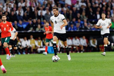 Leon Goretzka, Almanya ve Portekiz milli takımları arasında oynanan 2025 UEFA Uluslar Ligi yarı final maçında görüldü (Maciej Rogowski)
