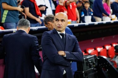 Roberto Martinez, Almanya ve Portekiz milli takımları arasında oynanan 2025 UEFA Uluslar Ligi yarı final maçında görüldü (Maciej Rogowski)