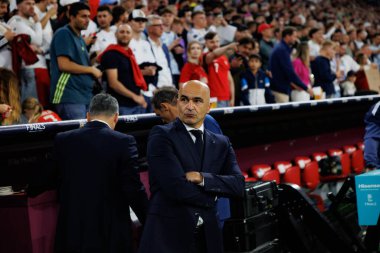 Roberto Martinez, Almanya ve Portekiz milli takımları arasında oynanan 2025 UEFA Uluslar Ligi yarı final maçında görüldü (Maciej Rogowski)