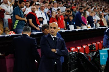 Roberto Martinez, Almanya ve Portekiz milli takımları arasında oynanan 2025 UEFA Uluslar Ligi yarı final maçında görüldü (Maciej Rogowski)