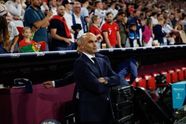 Roberto Martinez, Almanya ve Portekiz milli takımları arasında oynanan 2025 UEFA Uluslar Ligi yarı final maçında görüldü (Maciej Rogowski)