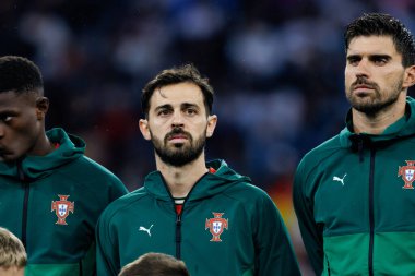 Almanya ve Portekiz milli takımları arasında oynanan 2025 UEFA Uluslar Ligi yarı final maçında Bernardo Silva görüldü (Maciej Rogowski)