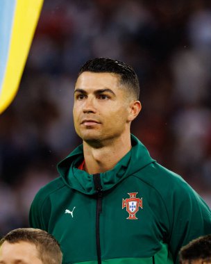 Cristiano Ronaldo, Almanya ve Portekiz milli takımları arasında oynanan 2025 UEFA Uluslar Ligi yarı final maçında görüldü (Maciej Rogowski)